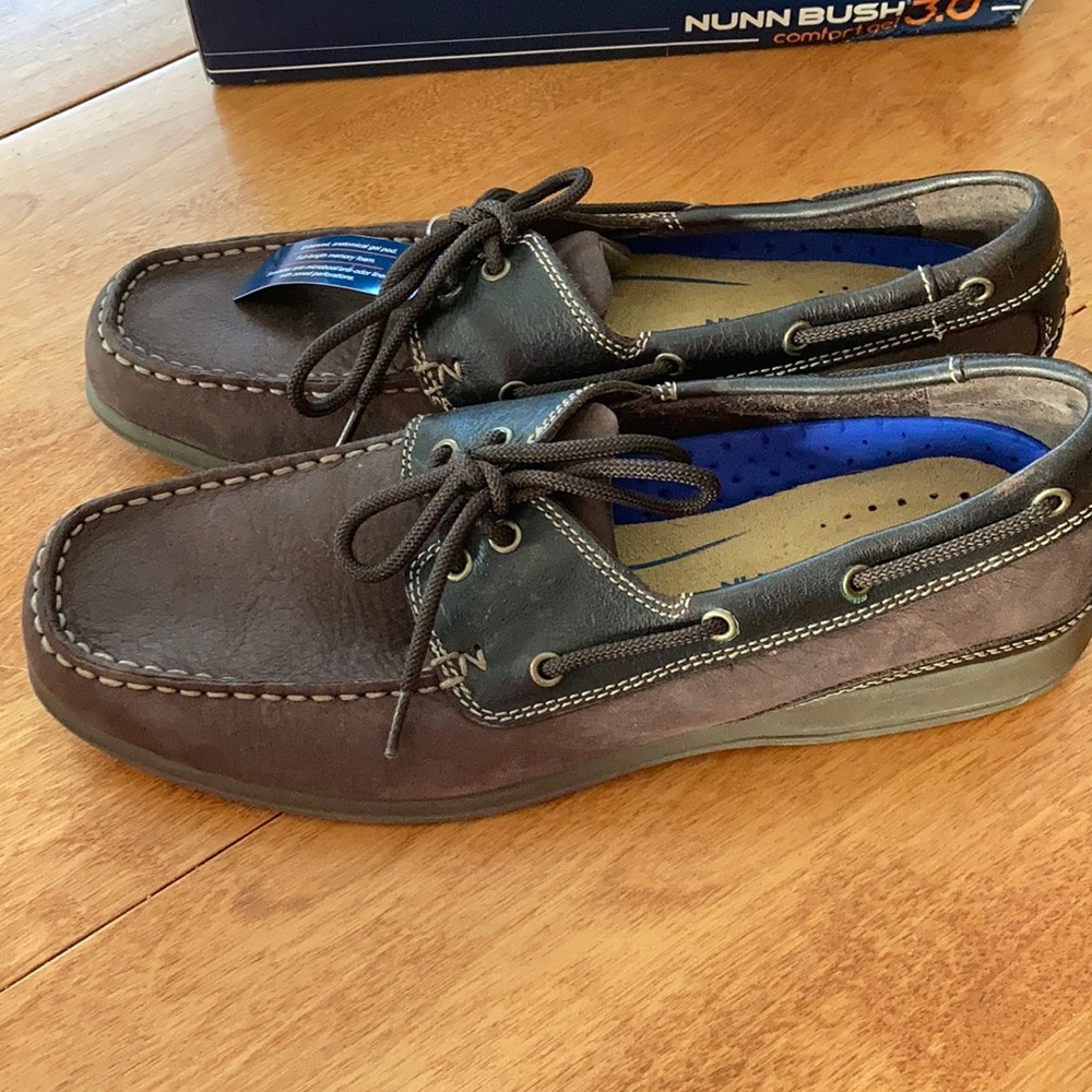 🏆2X HOST PICK! NIB Men’s Nunn Bush brown Harmon shoe. - Picture 4 of 12